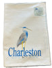 Dish Towel - The Charleston Blue Heron