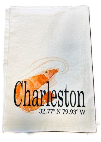 Dish Towel - The Charleston Shrimp