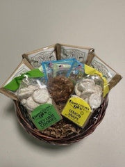 Charleston Coffee, Tea and Cookies Gift Basket