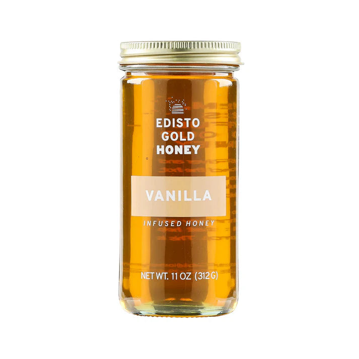 Edisto Gold Infused Local Honey 11oz - Vanilla