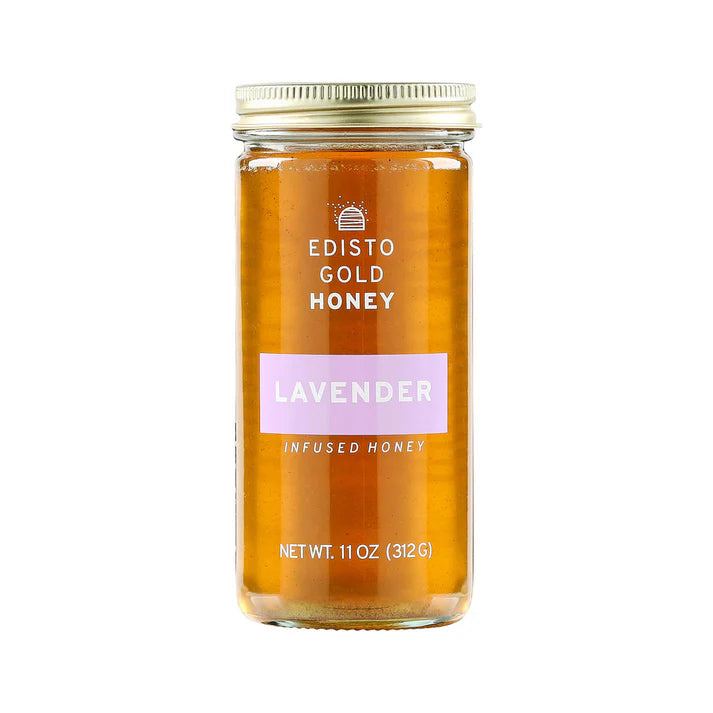 Edisto Gold Infused Local Honey 11oz - Lavender