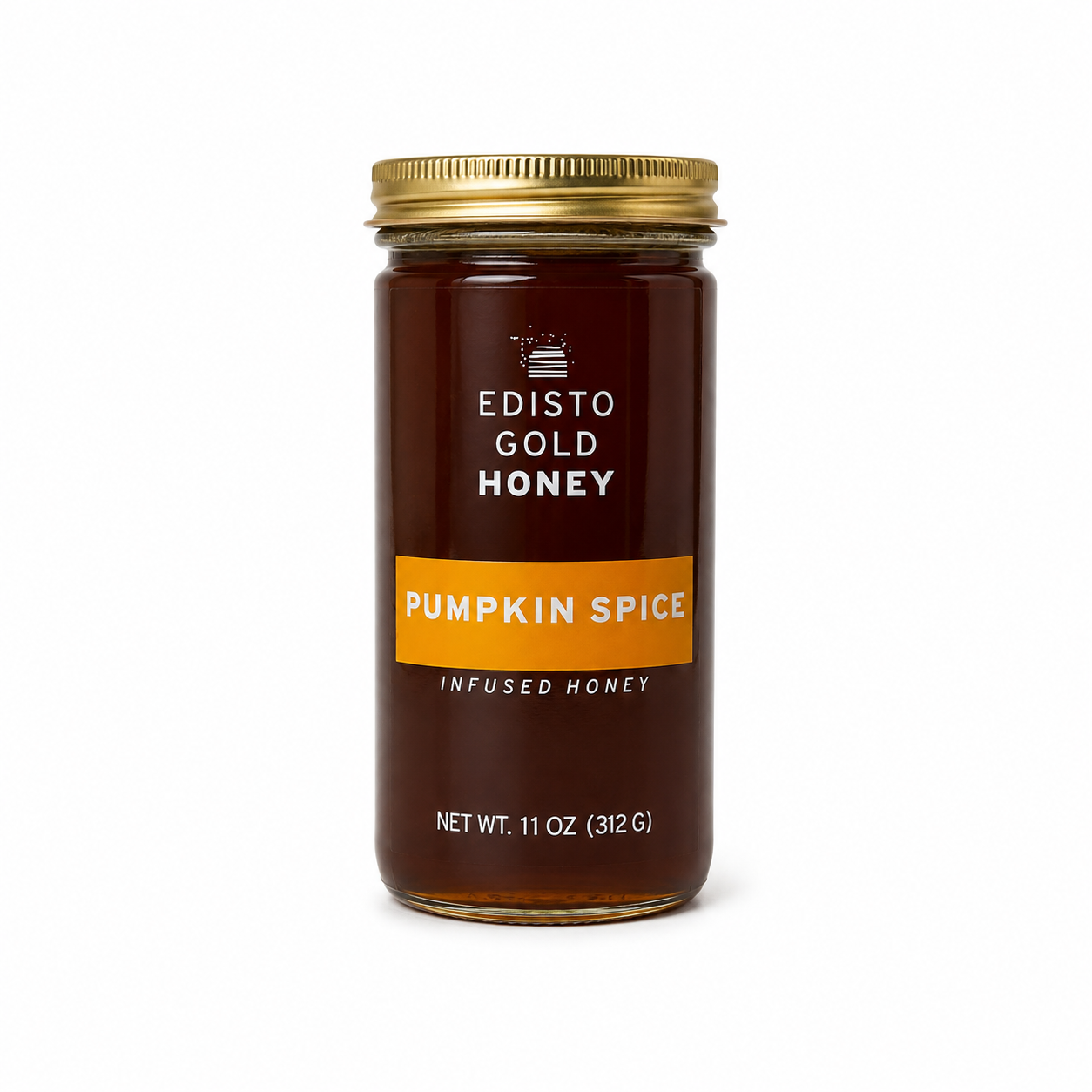 Edisto Gold Infused Local Honey 11oz - - Pumpkin Spice