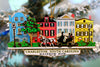 Charleston Rainbow Row Ornament