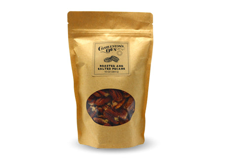 Charleston Roasted and Salted Pecan Nut Halves