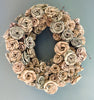 Handmade Charleston Palmetto Rose Door Wreath