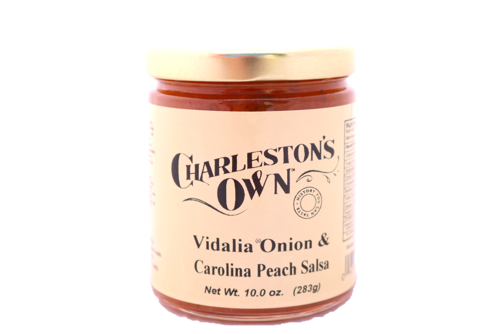 Charleston's Own Vidalia Onion and Peach Salsa 10 oz. Jar Charleston's Own Vidalia Onion and Peach Salsa 10 oz. Jar