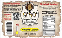 9°80° Pineapple Coconut Sauce| All-Natural Gourmet Cooking Sauce & Marinade
