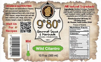 9°80° Wild Cilantro Sauce| All-Natural Gourmet Cooking Sauce & Marinade