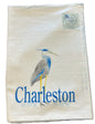 Dish Towel - The Charleston Blue Heron