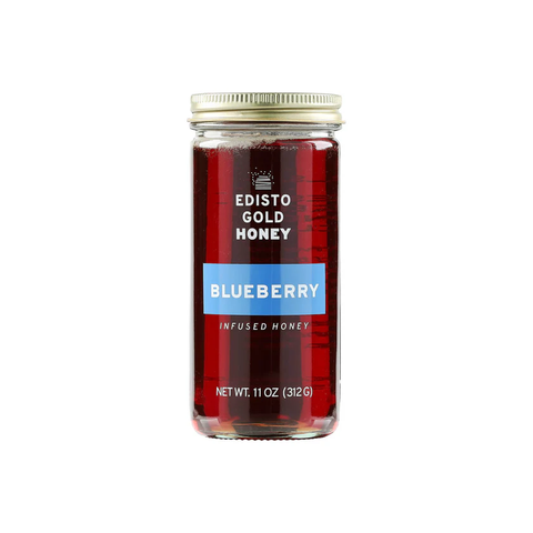 Edisto Gold Infused Local Honey 11oz - Blueberry