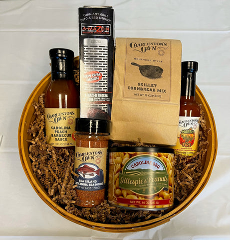 Carolina BBQ Smoking Gift Basket