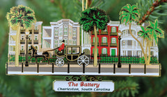 Charleston Battery Ornament