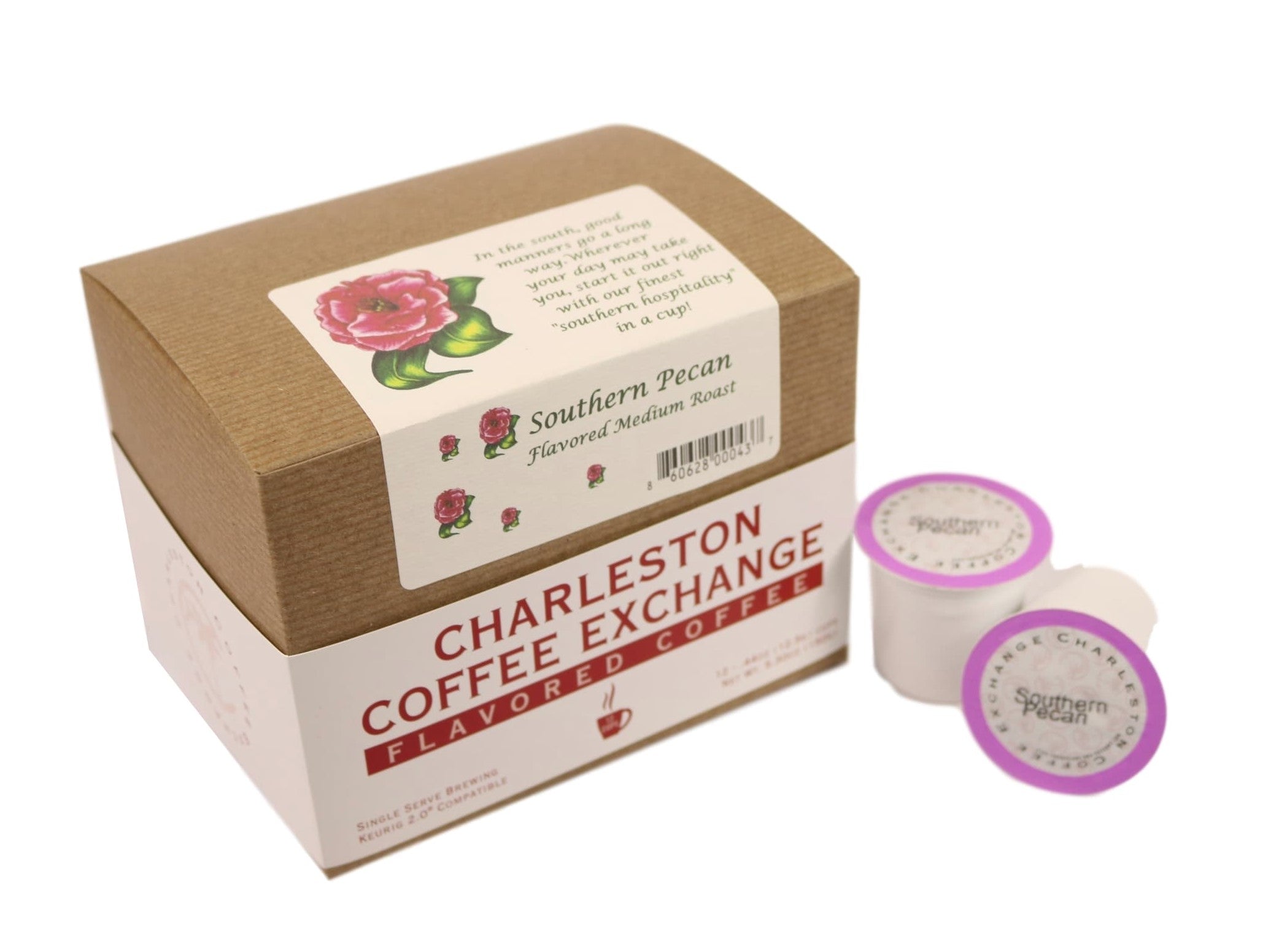 Charleston Coffee Exchange Southern Pecan Flavored KCup Charleston