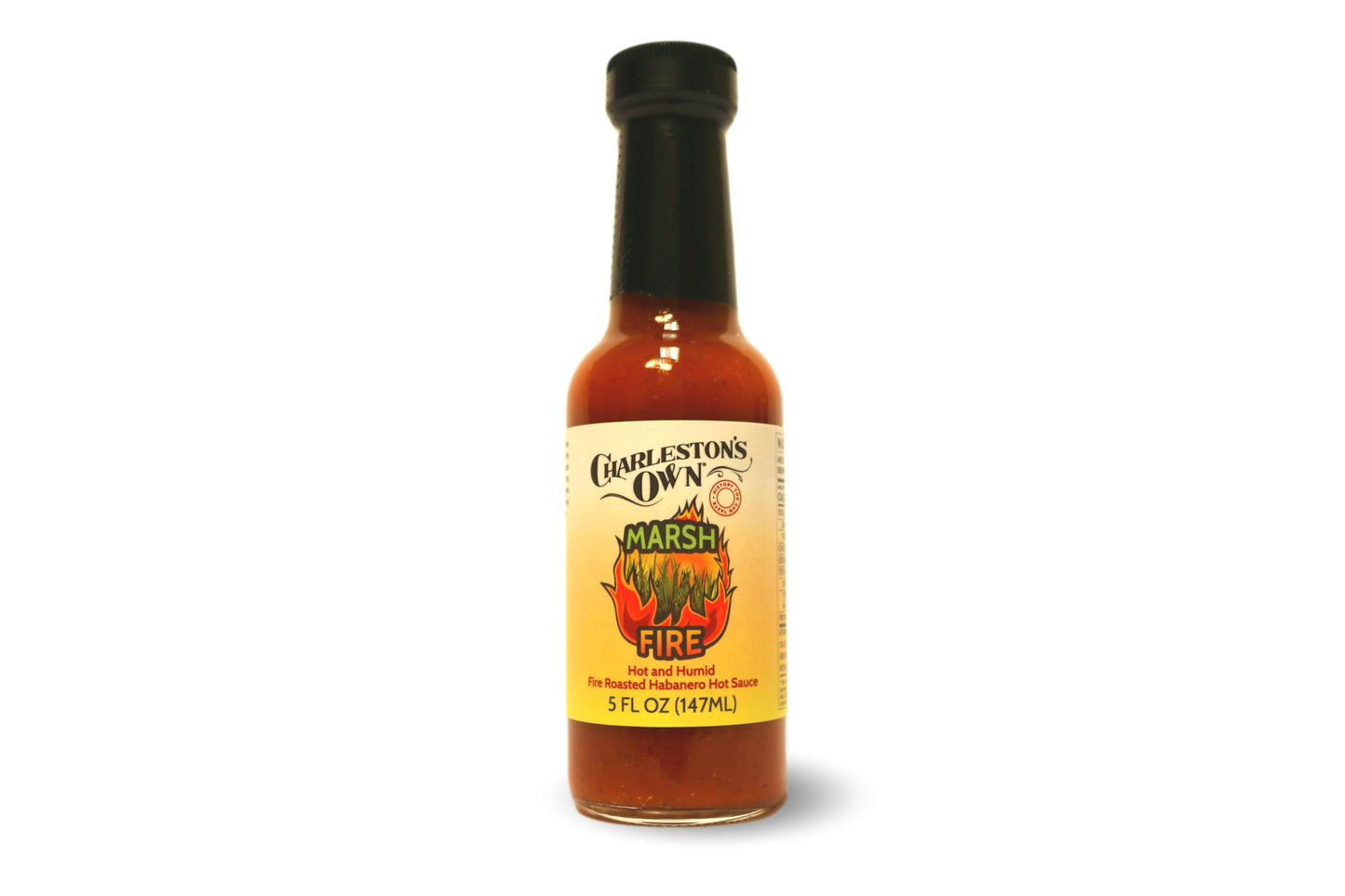 Charleston's Own Marsh Fire Habanero Hot Sauce