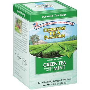 Charleston Tea Plantation Green Tea Mint Bag