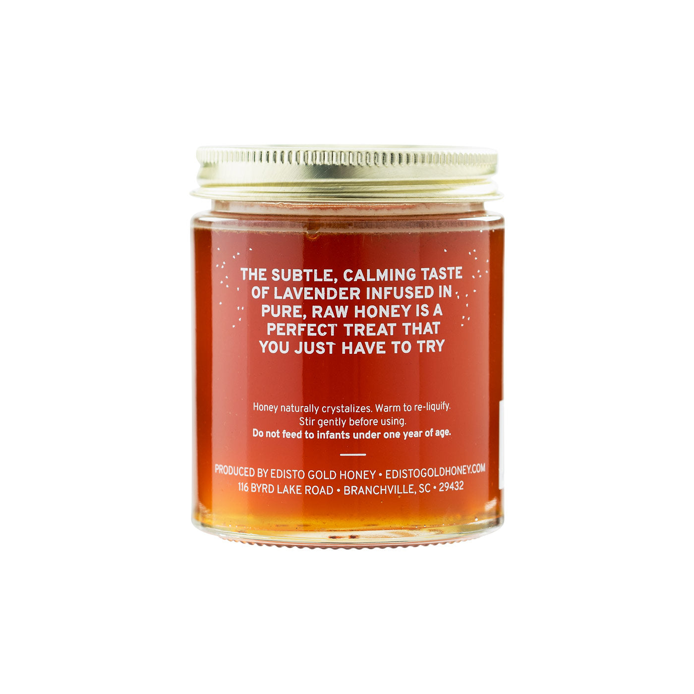 Edisto Gold Lavender Infused Honey